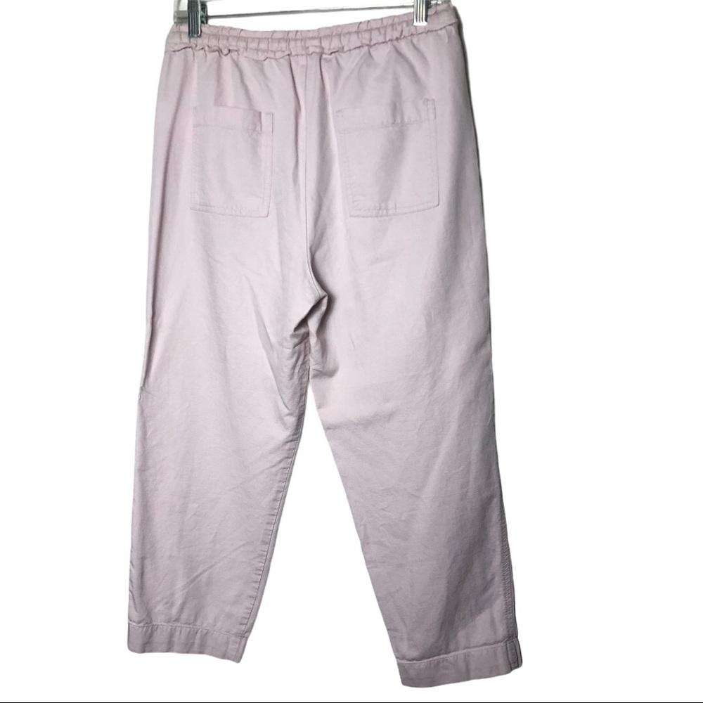 Gap Drawstring Waist Pink Cropped Pants - Picture 2 of 10